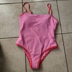 Wild Fable L Pink Ref Swim Suit